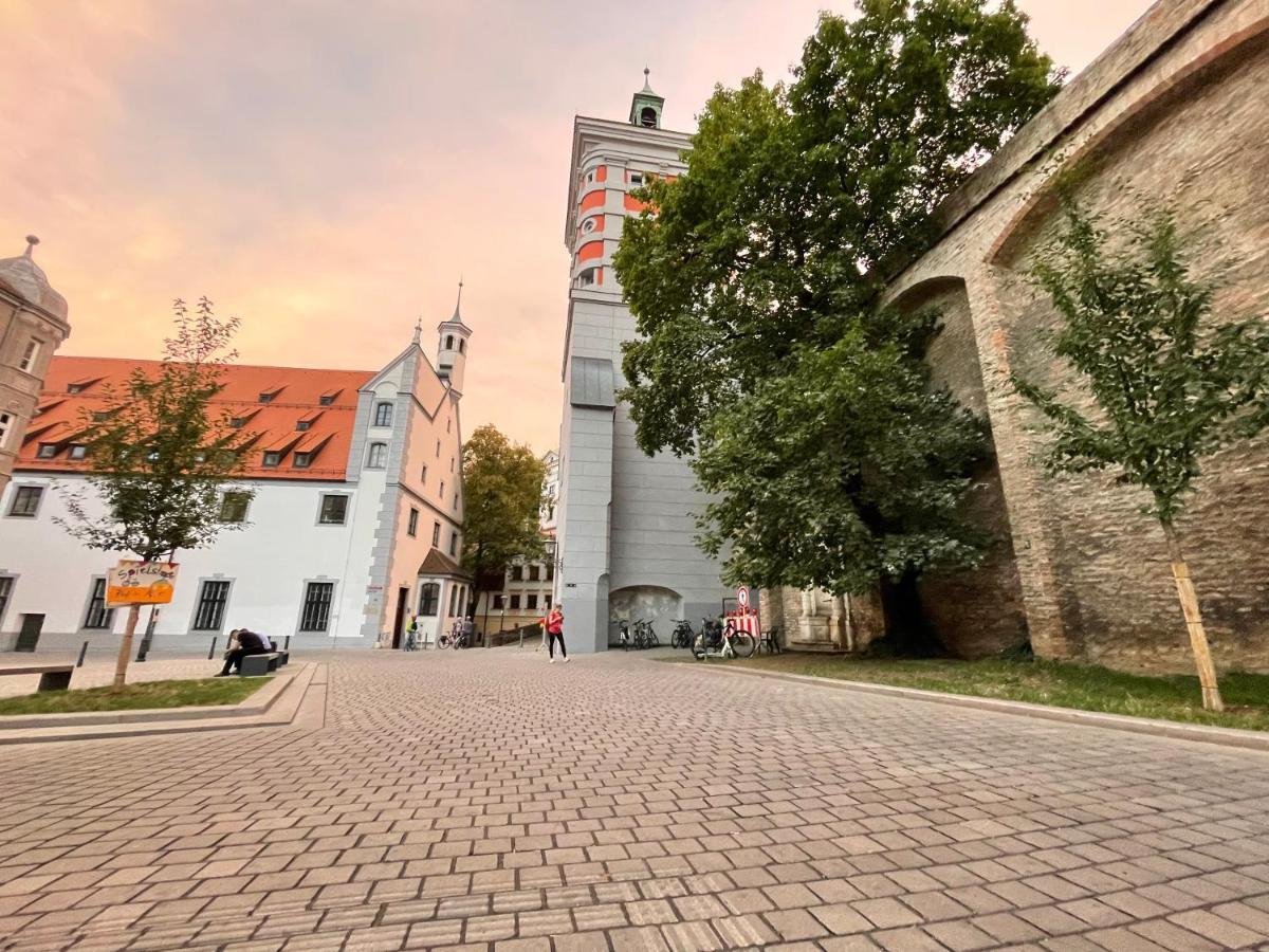 Apartment Am Roten Tor Augsburg Exterior photo