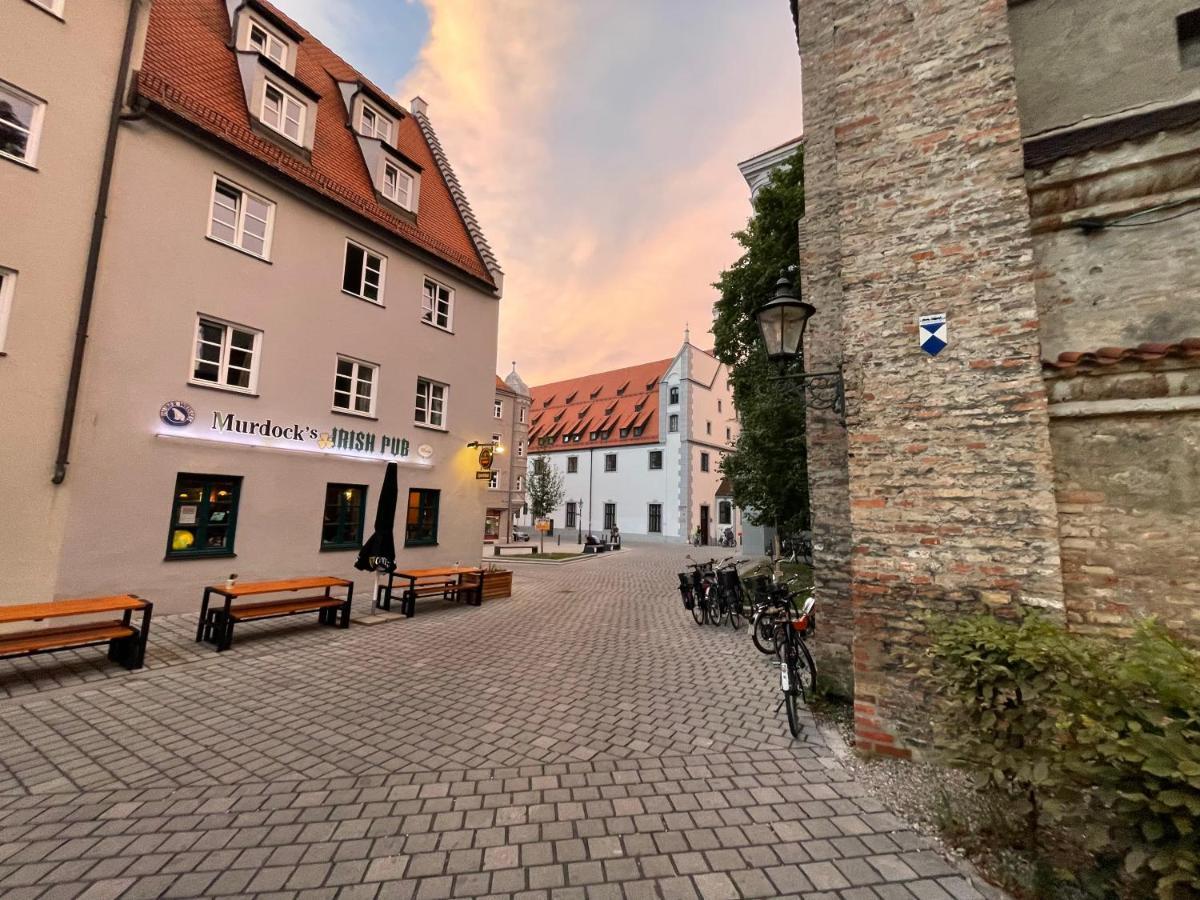 Apartment Am Roten Tor Augsburg Exterior photo